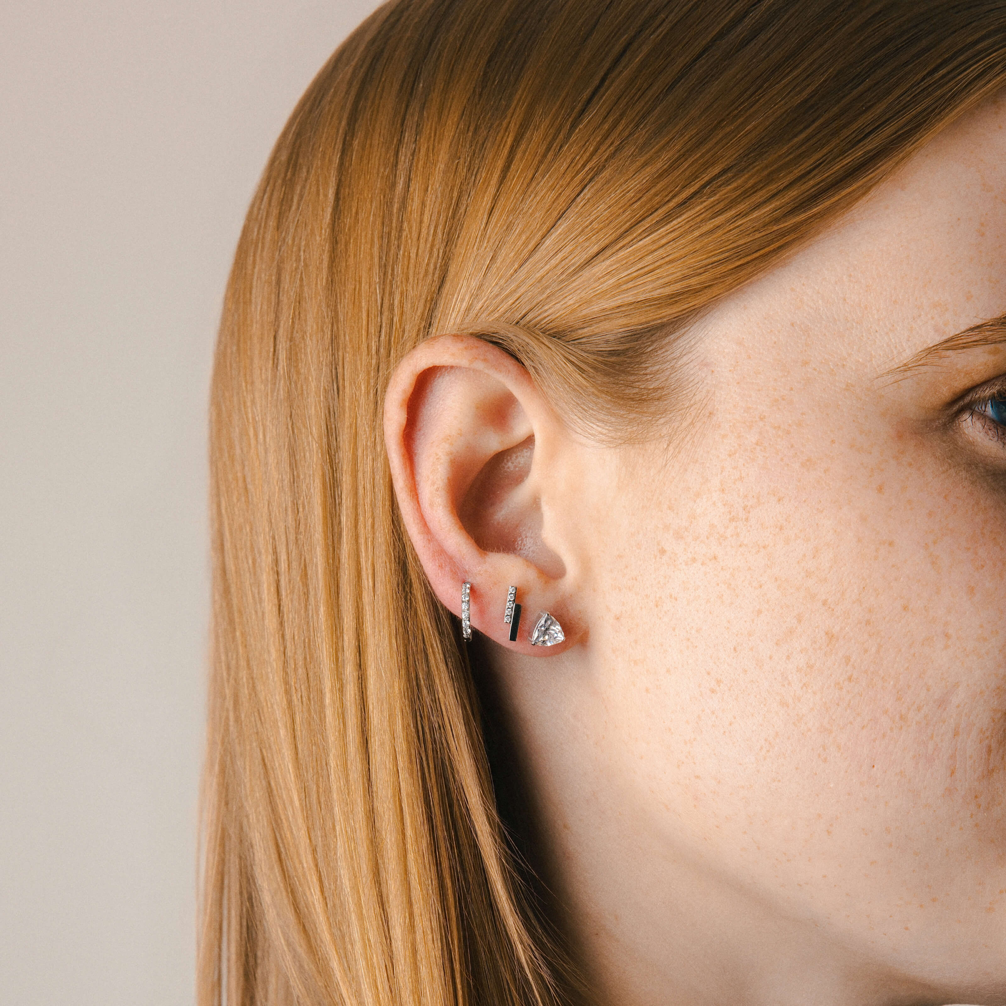 Celestial Crystal Trillion Nap Earrings - Image 6