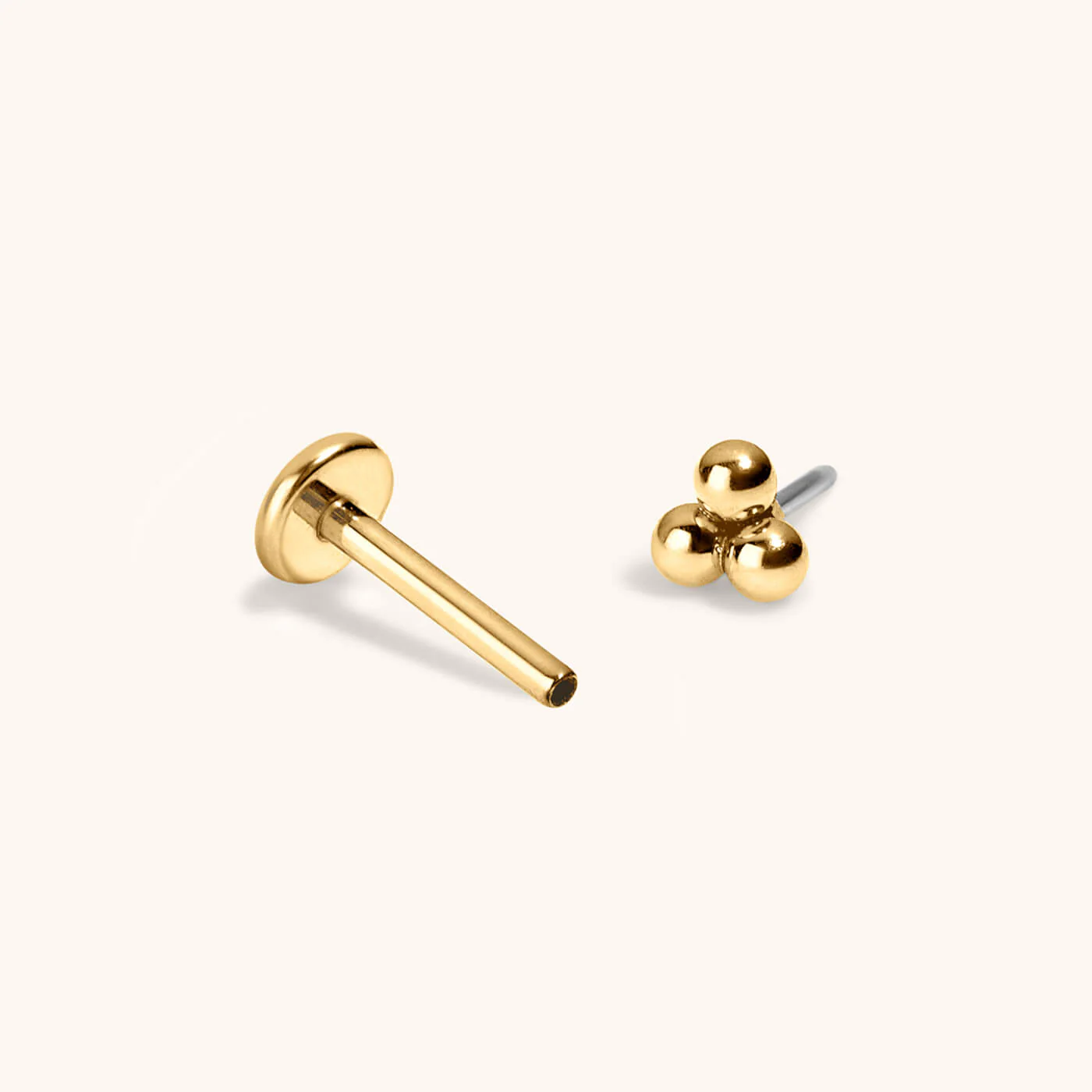 Tiny Trinity Nap Earrings - Image 5